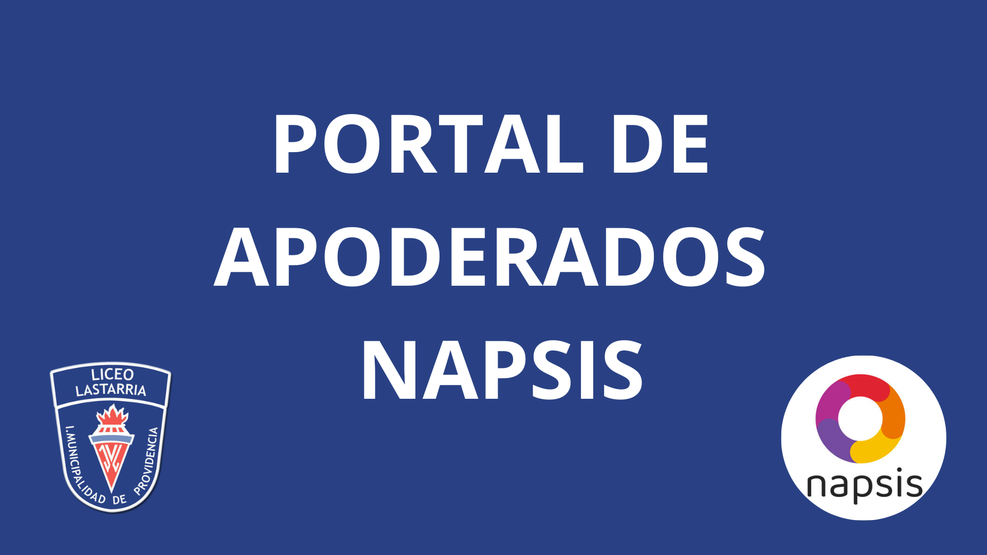 PORTAL DE APODERADOS NAPSIS
